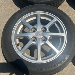 14インチ 155/65R14 4本 4.5J＋45 タイヤアルミホイール ヨコハマ YOKOHAMA 23年製 ワゴンR タント アルト フレア モコ ムーブ エッセ 等の画像