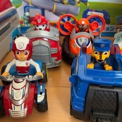 パウパトロール　パウステーション　パウトレーラー　ベーシックビーグルまとめ売り　の画像