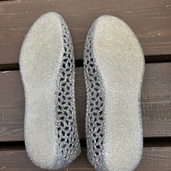 レディース　ラメサンダル　24cmの画像