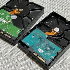 ハードディスク1.0TBと500GB 2個セット。の画像