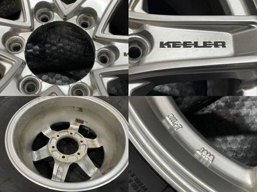 ☆　KEELER weds　265/70R16　16インチ　4本アルミセット　☆ WEDS 4本セット Weds ウェッズ KEELEER TACTICS キーラー