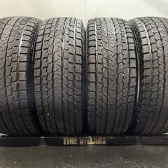 走行短め【YK G075 265/70R16】スタッドレス【Weds KEELER TACTICS 16インチ 7J6HPCD139.7+26】ハイラックスサーフ 90プラド等　(MTM642MY)クレジットカード QRコード決済可能の画像