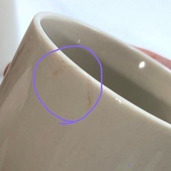 6個セット。昭和レトロなペコちゃん陶器の画像