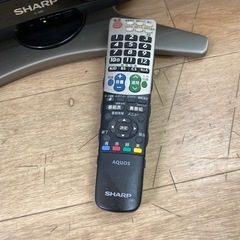 シャープ　AQUOS 2011年製　リモコン付の画像