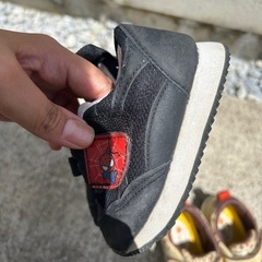 ✳︎ベビー靴12.5cmアンパンマン、スパイダーマン✳︎の画像