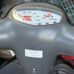 ⭕️SUZUKIレッツ4男前ブラック只今現状にて掲載中です。4スト、空冷、インジェクション、超低燃費⭕️の画像