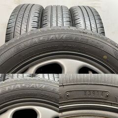 【DUNLOP EC300+ 165/60R15】夏タイヤ【SUZUKI ハスラー 純正ホイール 15インチ 4.5J4HPCD100+45】バリ溝 ソリオにも　(MTL816MY)クレジットカード QRコード決済可能の画像