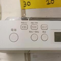 0806-291 CDプレーヤー　ラジオ付の画像