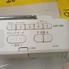 0806-291 CDプレーヤー　ラジオ付の画像