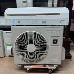 K06404 中古エアコン シャープ 2017年製 主に6畳用 冷房能力 2.2KW / 暖房能力 2.5KWの画像