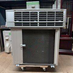 K06404 中古エアコン シャープ 2017年製 主に6畳用 冷房能力 2.2KW / 暖房能力 2.5KWの画像