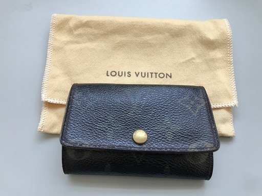 保管袋付き!美品✨✜LOUIS VUITTON✥キーケース6連 ルイヴィトン 6連 キーケース 男女 保存袋付き (iPhone) 谷町四