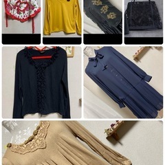 ブランド服　ノーブランド服　新品　古着　レディース　メンズ服　ワンピース他　30点の画像
