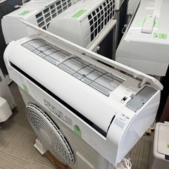 【超美品‼️】日立 2023年製 6畳用エアコン(白くまくん) ソフト除湿 内部クリーン 100V/2.2kwの画像