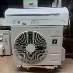 K06405 中古エアコン シャープ 2021年製 主に6畳用 冷房能力 2.2KW / 暖房能力 2.5KWの画像