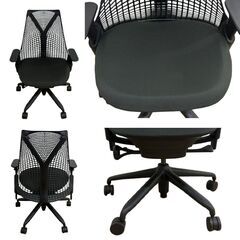 ハーマンミラー セイルチェア HermanMiller Sayl Chair ブラックの画像