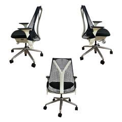 ハーマンミラー セイルチェア HermanMiller Sayl Chair ブラックの画像