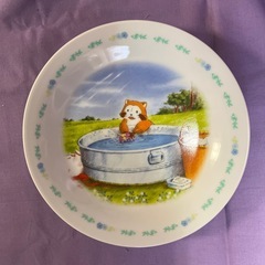 ラスカル　絵皿　2枚セットの画像