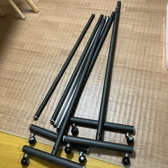ハンガーポール　2セットまとめての画像