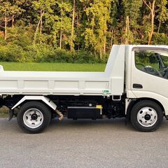 【X-0010】トヨタ　ダイナ　XZU311D　3ｔ　低床　ローダーダンプ　平成15年式　車検付き　最大積載量3000kg　花見台の画像