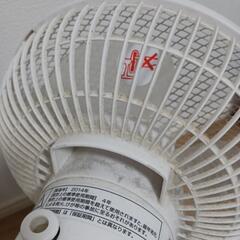 山善のクリップ扇風機の画像