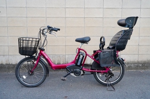 受付中}🔴⭐️超特価⭐🔴電動自転車 ヤマハ 20インチ 子供乗せ