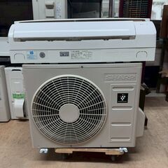K06406 中古エアコン シャープ 2021年製 主に8畳用 冷房能力 2.5KW / 暖房能力 2.8KWの画像