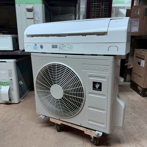 1658 シャープ【AY-J25TD】2019年製 8畳 エアコン 中古 K06406 中古エアコン シャープ 2021年製 主に8畳用 冷房能力 2.5