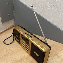 【新品】FMラジオ＋メディアプレイヤーの画像
