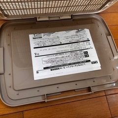 【未使用】犬用しつけるトイレトレー アイボリー S サイズの画像