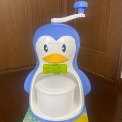 日本製　かき氷機 ペンギンの画像