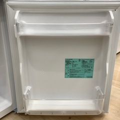 【家電1年動作保証付き】Haierの2ドア冷蔵庫BR-85A（W）のご紹介ですの画像