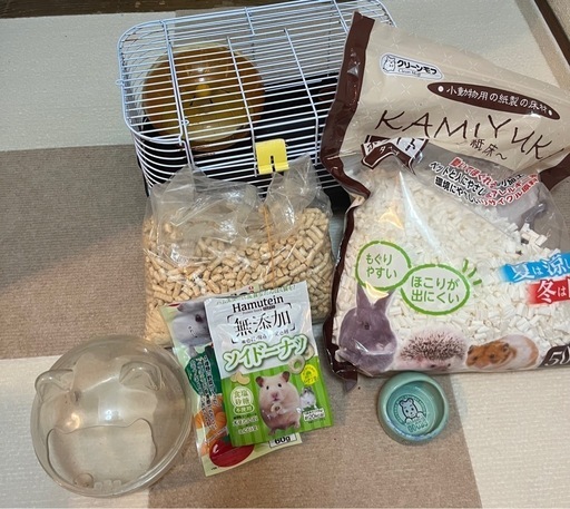 ハムスター飼育セット (ハイド) 薊野のその他の中古あげます