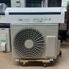 K06407 中古エアコン 日立 2024年製 主に6畳用 冷房能力 2.2KW / 暖房能力 2.2KWの画像