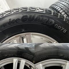 【YOKOHAMA G075 265/65R17】スタッドレス【YFC Ripresa リプレーザ 17インチ 7.5J6HPCD139.7+25】ランクルプラド等　(KTK571MY)クレジットカード QRコード決済可能の画像