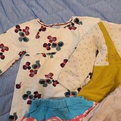 18カ月(80cm)の女の子のための秋冬服の画像