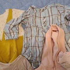 18カ月(80cm)の女の子のための秋冬服の画像