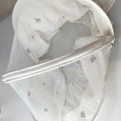 【かわいい蚊帳＋日よけ 2in1 ベビーカー用カバー】の画像