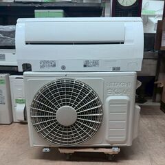 K06408 中古エアコン 日立 2021年製 主に10畳用 冷房能力 2.8KW / 暖房能力 3.6KWの画像