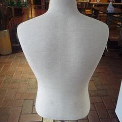 トルソー メンズ 高さ83～101cm マネキン 店舗 ディスプレイ ファッション 服飾 札幌市東区 新道東店の画像
