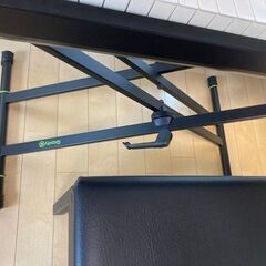 Roland FP-10 電子ピアノ、DP-10ペダル、楽器専用椅子、Gravityスタンドの画像
