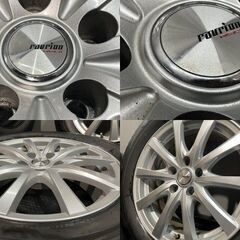【BS BLIZZAK VRX3 225/65R17】スタッドレス【Weds ravrion RS01 ウェッズ ラブリオン 17インチ 7J5HPCD114.3+38】レクサス/NX等(KTK571-1)クレジットカード QRコード決済可能の画像