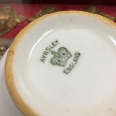 アンティーク　ティーカップ　aynsleyの画像