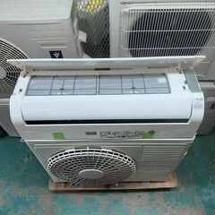K06410 中古エアコン 日立 2018年製 主に14畳用 冷房能力 4.0KW / 暖房能力 5.0KWの画像