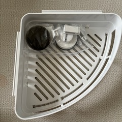 お風呂のコーナーラックの画像