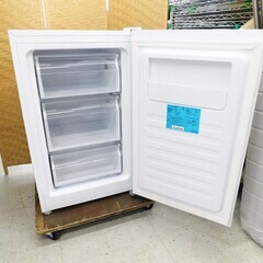 【恵庭】ハイアール　冷凍庫　JF-NU82A　2021年製　82L　引き出しタイプ　中古品　PayPay支払いOK！の画像