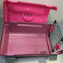 A4483　Richell　リッチェル　ペット　キャリアケース　キャンピングキャリー　カゴ　小型　犬　猫　ペット用品　移動　持ち運びの画像