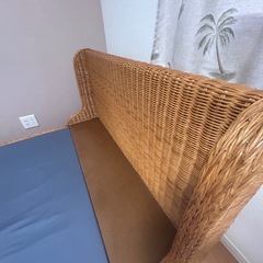 ラタンベッド本体の画像