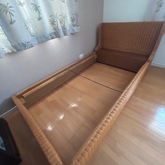 ラタンベッド本体の画像