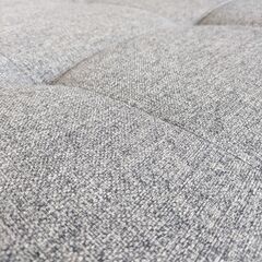 ジモティー見た！で5%OFF【ソファベッド】美品 NITORI ニトリ フリーリー アイランドソファ 背クッション セット ファブリック 布製 : グレー/ブルーの画像
